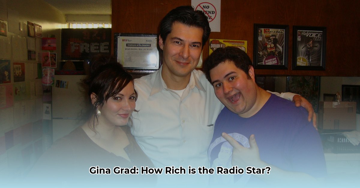 gina grad net worth